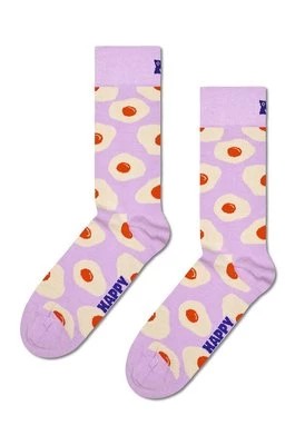 Zdjęcie produktu Happy Socks skarpetki Sunny Side Up Sock kolor fioletowy