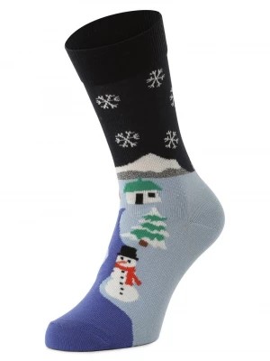 Zdjęcie produktu Happy Socks Skarpety unisex Kobiety,Mężczyźni Bawełna niebieski wzorzysty,