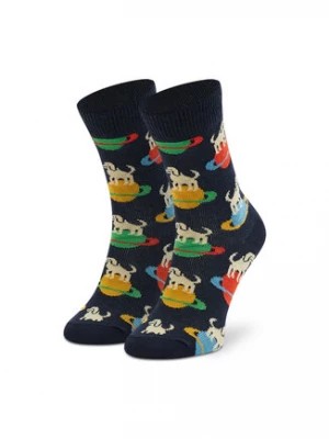 Zdjęcie produktu Happy Socks Skarpety Wysokie Dziecięce KLAI01-6500 Granatowy