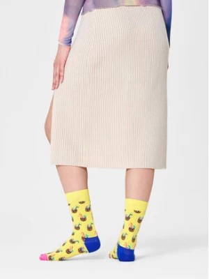 Zdjęcie produktu Happy Socks Skarpety wysokie unisex CNC01-2200 Żółty