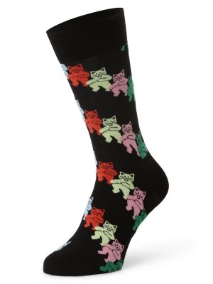 Zdjęcie produktu Happy Socks Skarpety z cienkiej dzianiny Kobiety,Mężczyźni czarny wzorzysty,