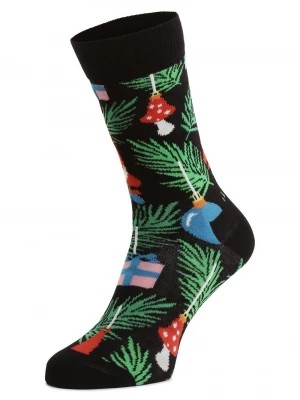 Zdjęcie produktu Happy Socks skarpety z drobnej dzianiny Kobiety,Mężczyźni czarny|wielokolorowy wzorzysty,