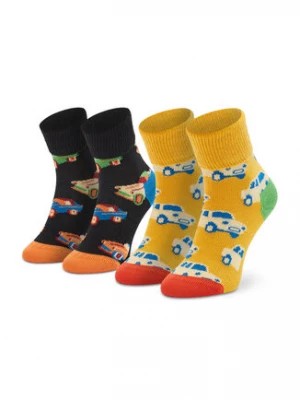 Zdjęcie produktu Happy Socks Zestaw 2 par wysokich skarpet dziecięcych KCAR19-9300 Kolorowy