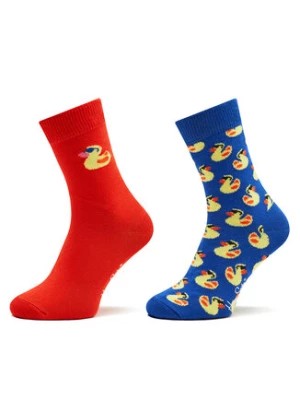 Zdjęcie produktu Happy Socks Zestaw 2 par wysokich skarpet dziecięcych KRDU02-0200 Kolorowy