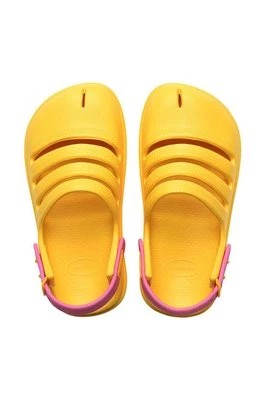 Zdjęcie produktu Havaianas sandały dziecięce CLOG kolor żółty