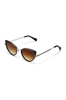 Zdjęcie produktu Hawkers Okulary przeciwsłoneczne damskie kolor brązowy