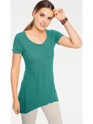 Zdjęcie produktu Heine Jedwabna koszulka w kolorze zielonym rozmiar: 40