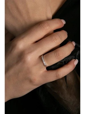 Zdjęcie produktu Heliophilia Srebrny pierścionek z cyrkoniami rozmiar: onesize