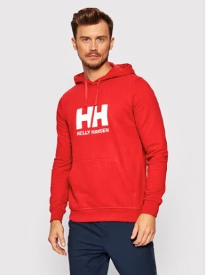 Zdjęcie produktu Helly Hansen Bluza Logo 33977 Czerwony Regular Fit