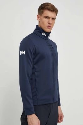 Zdjęcie produktu Helly Hansen bluza sportowa Crew Fleece kolor granatowy gładka