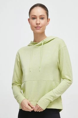 Zdjęcie produktu Helly Hansen bluza sportowa Lifa Tech damska kolor zielony z kapturem gładka Lifa Tech 48530