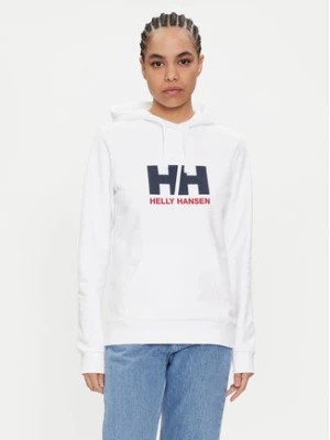 Zdjęcie produktu Helly Hansen Bluza W Hh Logo Hoodie 2.0 34460 Biały Regular Fit