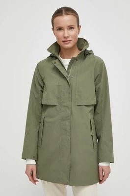 Zdjęcie produktu Helly Hansen kurtka przeciwdeszczowa damska kolor zielony przejściowa 54090