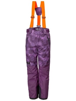 Zdjęcie produktu Helly Hansen Spodnie narciarskie "No Limits 2.0" w kolorze fioletowym rozmiar: 152