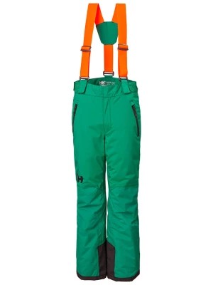 Zdjęcie produktu Helly Hansen Spodnie narciarskie "No Limits 2.0" w kolorze zielonym rozmiar: 164