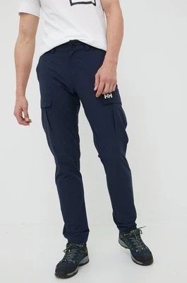 Zdjęcie produktu Helly Hansen spodnie outdoorowe męskie kolor granatowy
