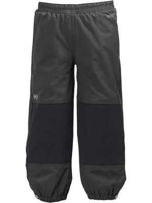 Zdjęcie produktu Helly Hansen Spodnie przeciwdeszczowe "Shelter" w kolorze ciemnoszarym rozmiar: 116