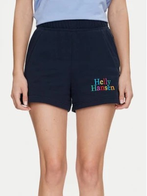 Zdjęcie produktu Helly Hansen Szorty sportowe W Core Sweat Shorts 54081 Granatowy Regular Fit