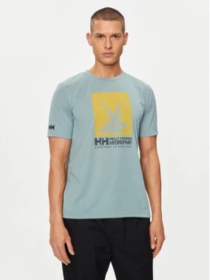 Zdjęcie produktu Helly Hansen T-Shirt Hp Race Graphic T-Shirt 34419 Zielony Regular Fit