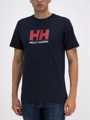 Zdjęcie produktu Helly Hansen T-Shirt Logo 33979 Granatowy Regular Fit