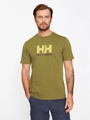 Zdjęcie produktu Helly Hansen T-Shirt Logo 33979 Zielony Regular Fit