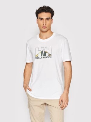 Zdjęcie produktu Helly Hansen T-Shirt Nord Graphic 62978 Biały Regular Fit