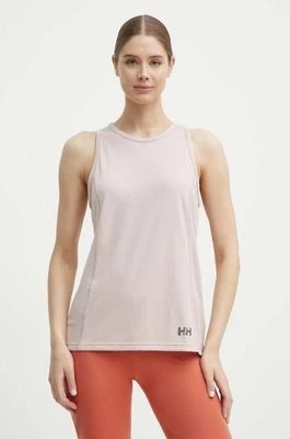 Zdjęcie produktu Helly Hansen top sportowy Solen damski kolor różowy