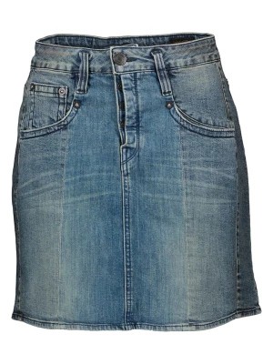 Zdjęcie produktu Herrlicher Spódnica dżinsowa "Shyra" w kolorze niebieskim rozmiar: W24