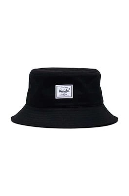 Zdjęcie produktu Herschel kapelusz Norman Bucket Hat kolor czarny bawełniany