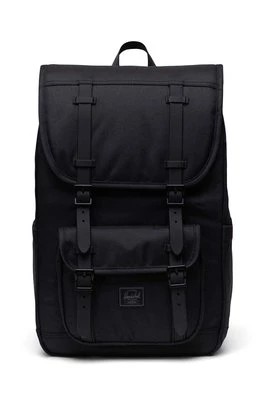 Zdjęcie produktu Herschel plecak 11391-05881-O Little America Mid Backpack kolor czarny duży gładki