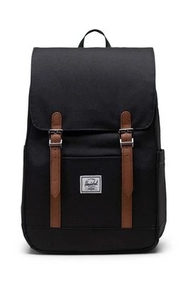 Zdjęcie produktu Herschel plecak 11400-00001-OS Retreat Small Backpack kolor czarny duży gładki