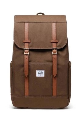Zdjęcie produktu Herschel plecak Retreat Backpack kolor brązowy duży gładki