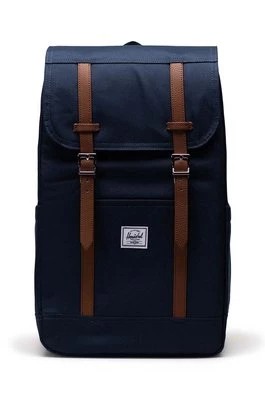 Zdjęcie produktu Herschel plecak Retreat Backpack kolor granatowy duży gładki