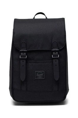 Zdjęcie produktu Herschel plecak Retreat Mini Backpack kolor czarny duży gładki