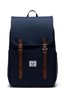 Zdjęcie produktu Herschel plecak Retreat Small Backpack kolor granatowy duży gładki