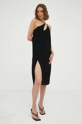 Zdjęcie produktu Herskind sukienka Haile kolor czarny mini prosta