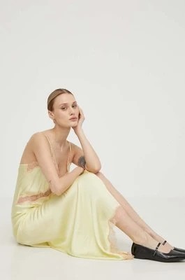 Zdjęcie produktu Herskind sukienka Jonathan kolor żółty maxi prosta 5172370