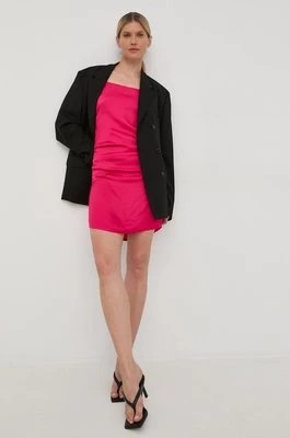 Zdjęcie produktu Herskind sukienka kolor różowy mini dopasowana