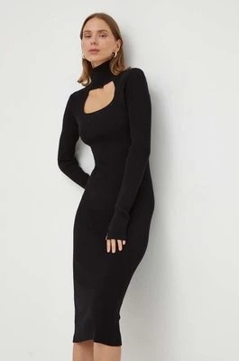 Zdjęcie produktu Herskind sukienka Wanted kolor czarny maxi dopasowana