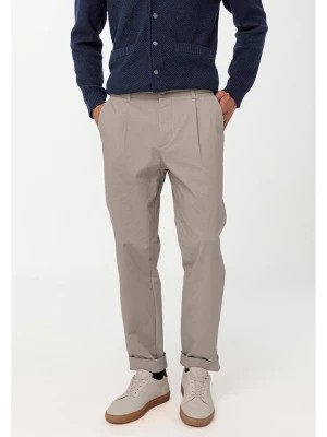 Zdjęcie produktu Hessnatur Spodnie chino w kolorze szarym rozmiar: 54