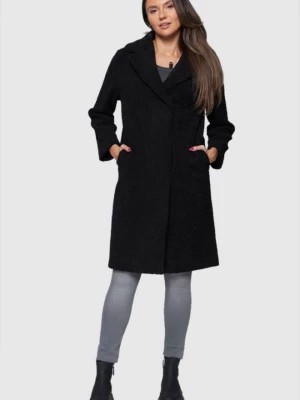 Zdjęcie produktu HETREGO Czarny dwustronny płaszcz damski Shannon