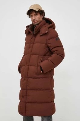 Zdjęcie produktu Hetrego kurtka puchowa męska kolor brązowy zimowa