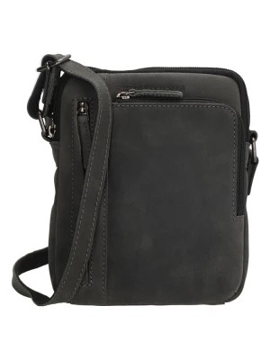 Zdjęcie produktu HIDE & STITCHES Skórzana torebka w kolorze czarnym - 18 x 21 x 6 cm rozmiar: onesize