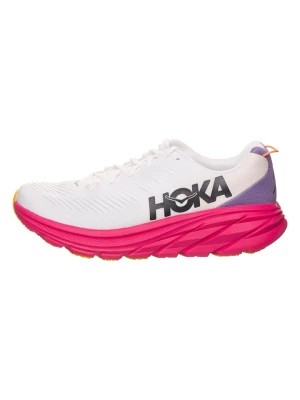 Zdjęcie produktu HOKA ONE ONE Buty "Rincon 3" w kolorze białym ze wzorem do biegania rozmiar: 43 1/3