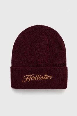 Zdjęcie produktu Hollister Co. czapka kolor bordowy