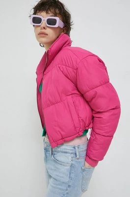 Zdjęcie produktu Hollister Co. kurtka damska kolor różowy zimowa