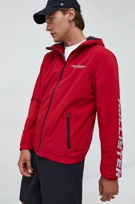 Zdjęcie produktu Hollister Co. kurtka męska kolor czerwony przejściowa