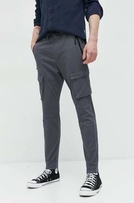 Zdjęcie produktu Hollister Co. spodnie męskie kolor szary dopasowane