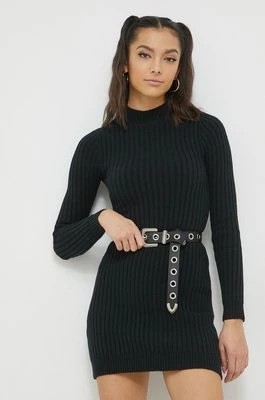 Zdjęcie produktu Hollister Co. sukienka kolor czarny mini dopasowana