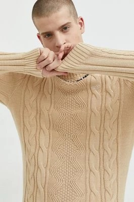 Zdjęcie produktu Hollister Co. sweter męski kolor brązowy